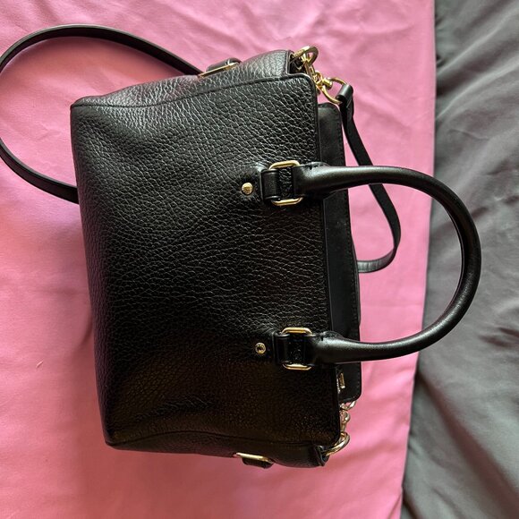 Coach Blake 25 & Blake Mini Carry Alls - Matching Mommy & Me Black Satchels - Picture 14 of 16